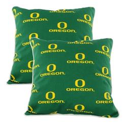 Oreodppr 16 X 16 In. Oregon Ducks Outdoor Decorative Pillow, Set Of 2
