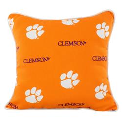 Cleodp 16 X 16 In. Clemson Tigers Outdoor Decorative Pillow
