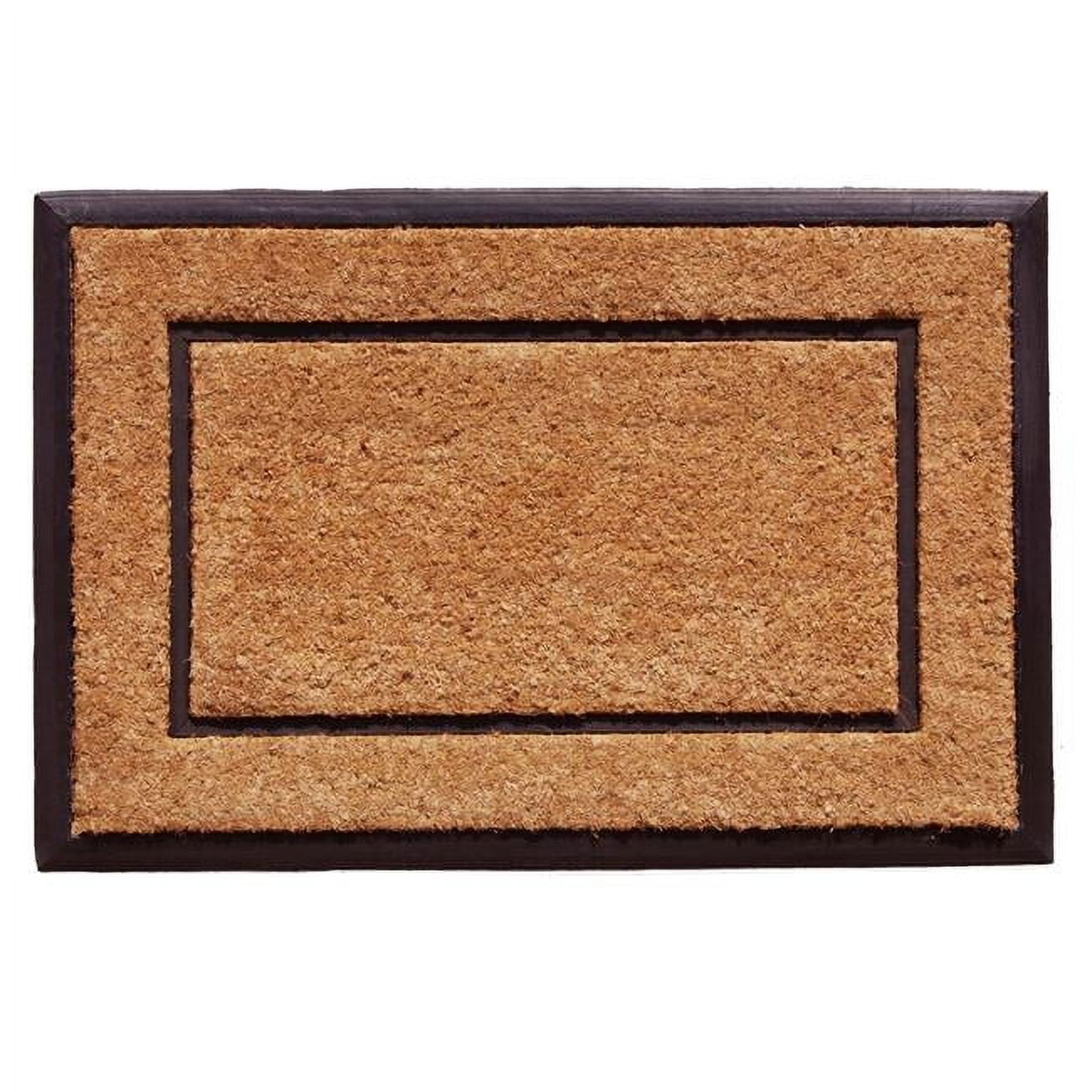 UPC 865207101635 product image for 101632436NP 24 x 36 in. The General Rectangular Doormat, Natural & Black | upcitemdb.com