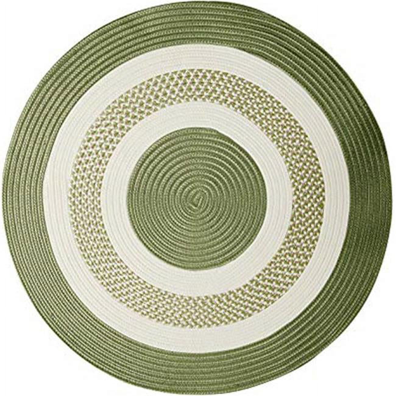 UPC 884381784694 product image for NT61R036X036 3 ft. Crescent Round Rug, Moss Green | upcitemdb.com