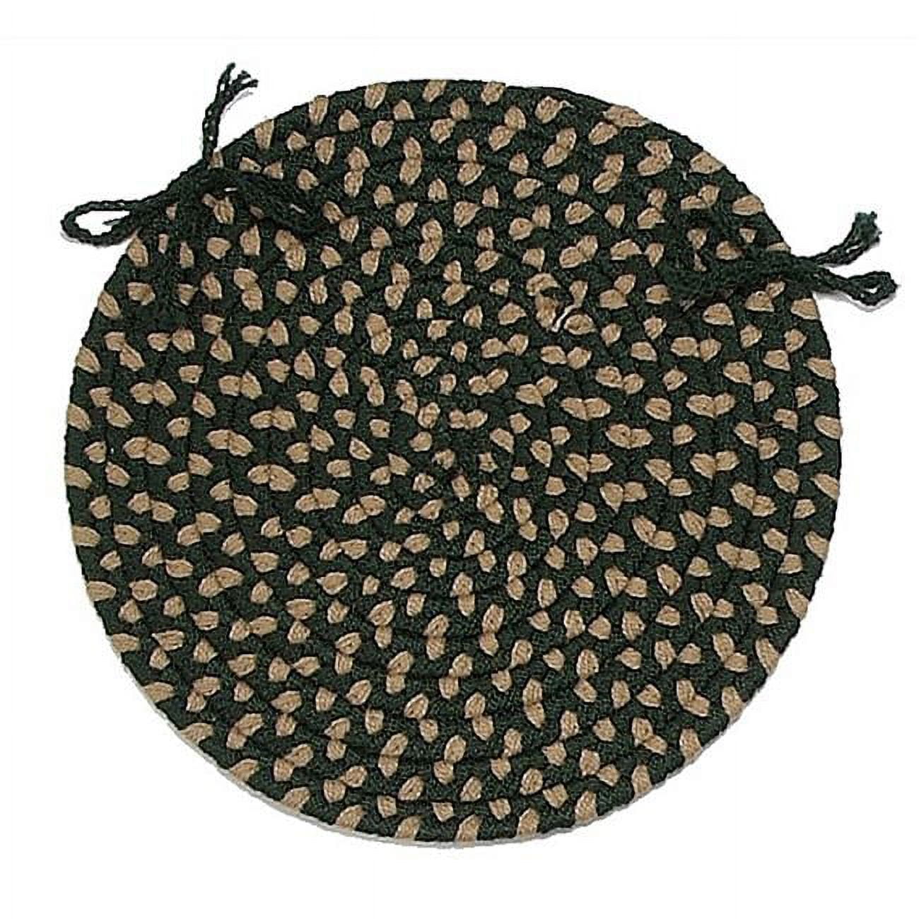 Bf62r108x108 9 Ft. Brook Farm Round Area Rug, Winter Green