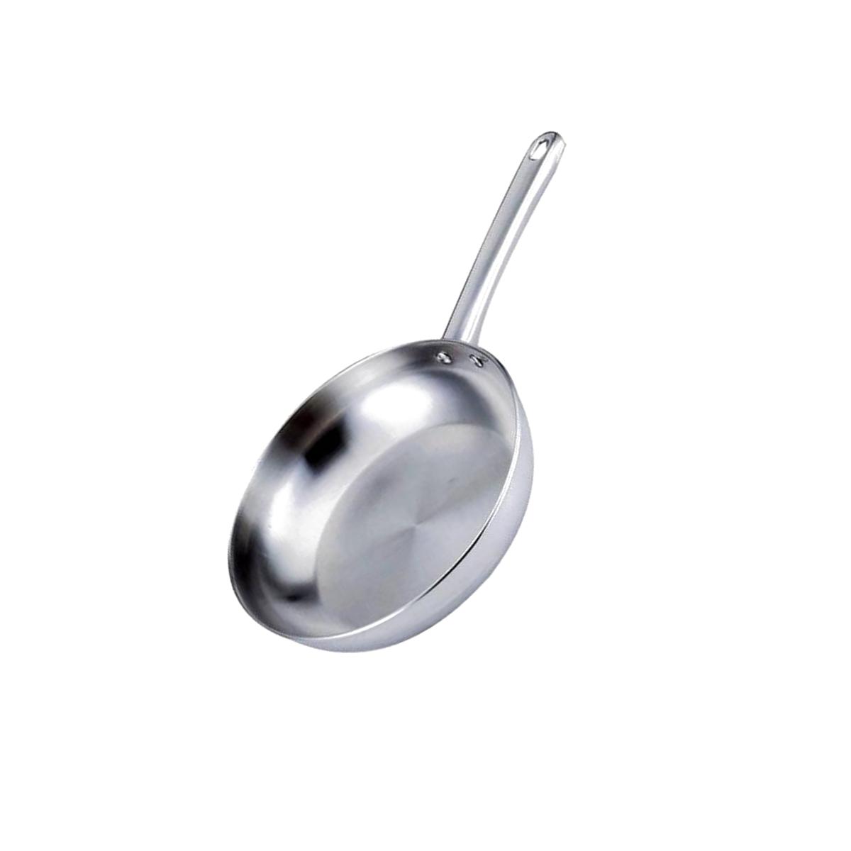 Picture of Culinary Edge 2112 12 in. Stainless Steel Fry Pan, Silver