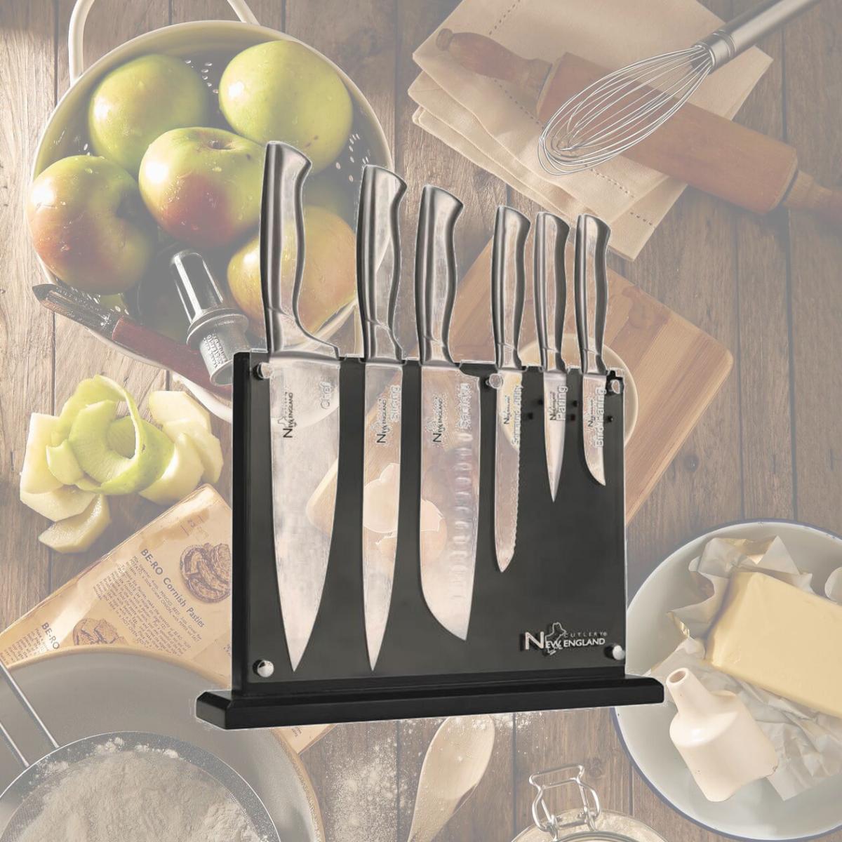 Picture of Culinary Edge NE8837 7 PCS Cutlery Set High Quality Stainless Steel Superior Technology Extra Strength