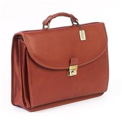 608729126072 Lawyers Briefcase, Saddle