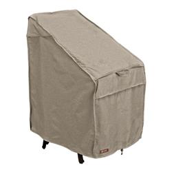 55-659-016701-rt Montlake Stackable Patio Chair Cover - Grey