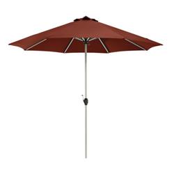 50-003-660101-rt Montlake Fadesafe Aluminum Patio Market Umbrella - Heather Henna, 9 Ft.