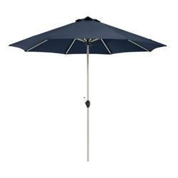 50-004-550101-rt Montlake Fadesafe Aluminum Patio Market Umbrella - Heather Indigo, 9 Ft.