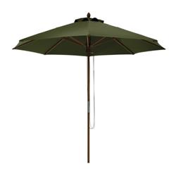 50-006-110101-rt Montlake Fadesafe Bamboo Patio Market Umbrella - Heather Fern, 9 Ft.