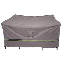 Rts09292 Soteria Rainproof Patio Square Table & Chair Cover Grey