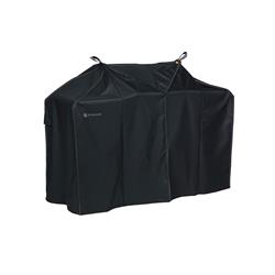 56-290-030401-ec Easy Fold Bbq Grill Cover, Charcoal Black - Medium