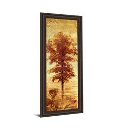 1309 18 X 42 In. Early Autumn Chill I By Micheal Marcon Framed Print Wall Art