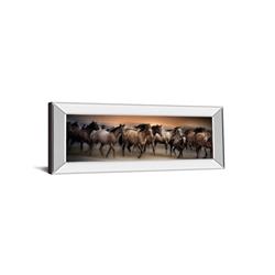 1344mf 18 X 42 In. Oncoming Storm By Bobbie Goodrich Mirrored Frame Photo Print Wall Art