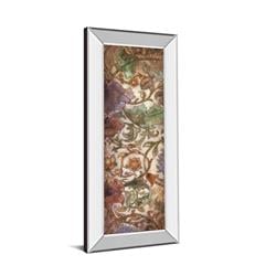 1347mf 18 X 42 In. Floral Sonata Ii By Oflannery Mirror Framed Print Wall Art