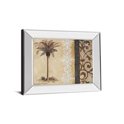 4880mf 22 X 26 In. Decorative Palm Ii By Michael Marcon Mirror Framed Print Wall Art