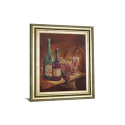 325 22 X 26 In. Vintage Wine Iv Framed Print Wall Art