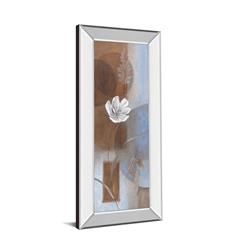 1049mf 18 X 42 In. White Flower I Mirror Framed Print Wall Art