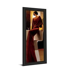 1128 18 X 42 In. Poise By Keith Mallet Framed Print Wall Art