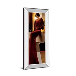 1128mf 18 X 42 In. Poise By Keith Mallet Mirror Framed Print Wall Art