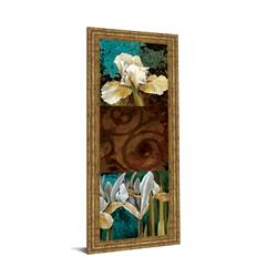 1295 18 X 42 In. From My Garden I By Linda Thompson Framed Print Wall Art