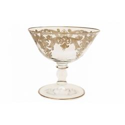 Classic Touch Cbs310 Silver Artwork Serving Bowl, 4.5 X 5 In.