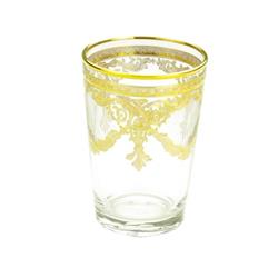 6 X 3 In. Tumblers With 24k Gold Design Artwork - 8 Oz, Set Of 6