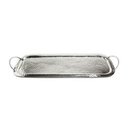 Classic Touch Mdt71 6 X 19 In. Beaded Tray For 3 Container Bowls