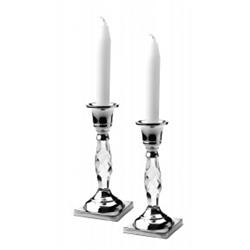 Classic Touch Acch29 6 In. Candle Holders With Acrylic Base, Set Of 2