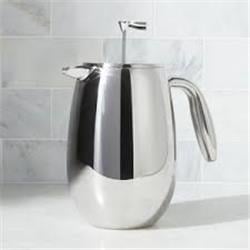 Classic Touch Mp46sp 10 X 4.5 X 5.5 In. Stainless Steel Pitcher With Spaghetti Look Gold Handles