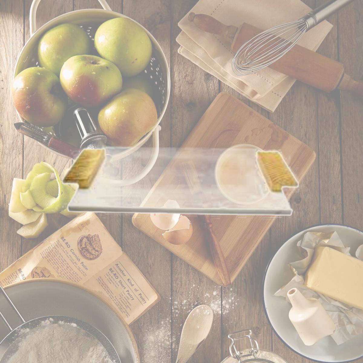 Picture of Classic Touch MCT041 White Marble Challah Tray with Gold Embossed Handles - 16 x 11 in.