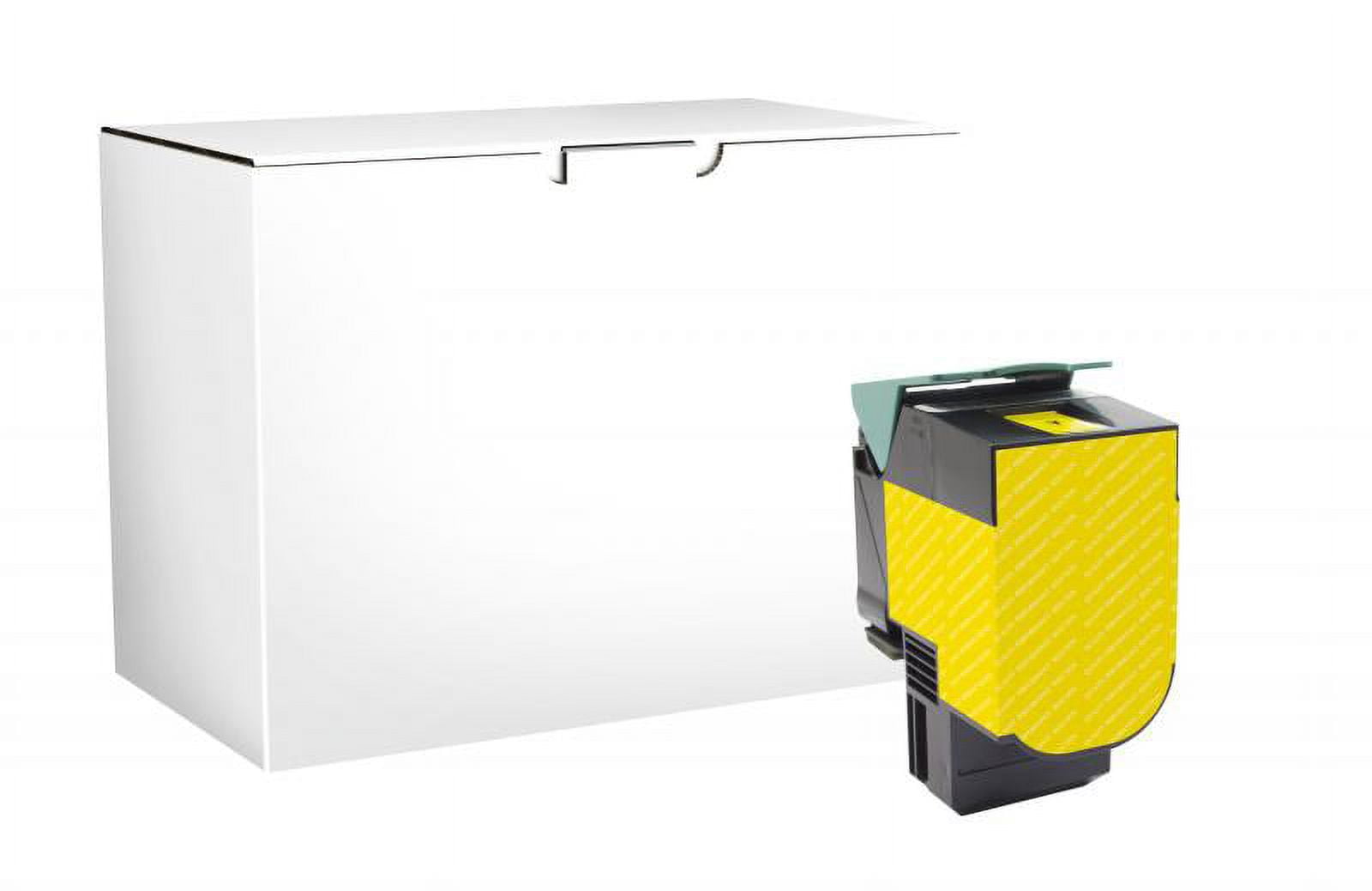 Lexmark 200771 3000Y CIG High Yield Toner Cartridge, Yellow