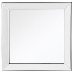 86311 19.5 X 19.5 In. Dartmouth Square Frame Beveled Bathroom & Vanity Accent Mirror