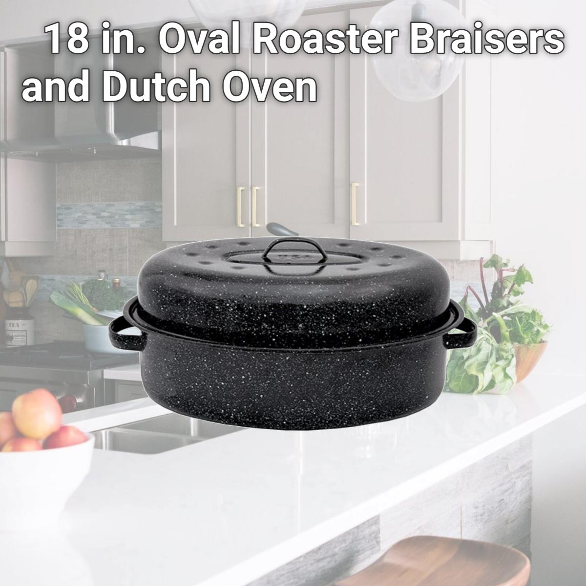 Picture of Columbian Home Products F0509DS-1 18 in. Oval Roaster Braisers and Dutch Oven
