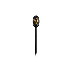 Lexflamebk Ip65 Led Flame Effect Torch With Spike, Stand & Usb Charging