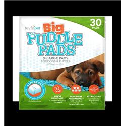Tbp120 Dog Big Puddle Pads - Pack Of 4 - 30 Count