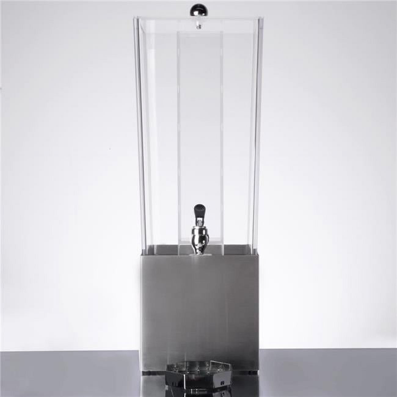 3324-3inf-55 Econo 3 Gal Infusion Crate Beverage Dispenser - Stainless Steel