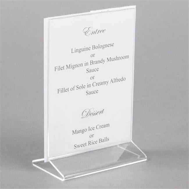 532 Square Displayette - 4 X 6 In. - Clear