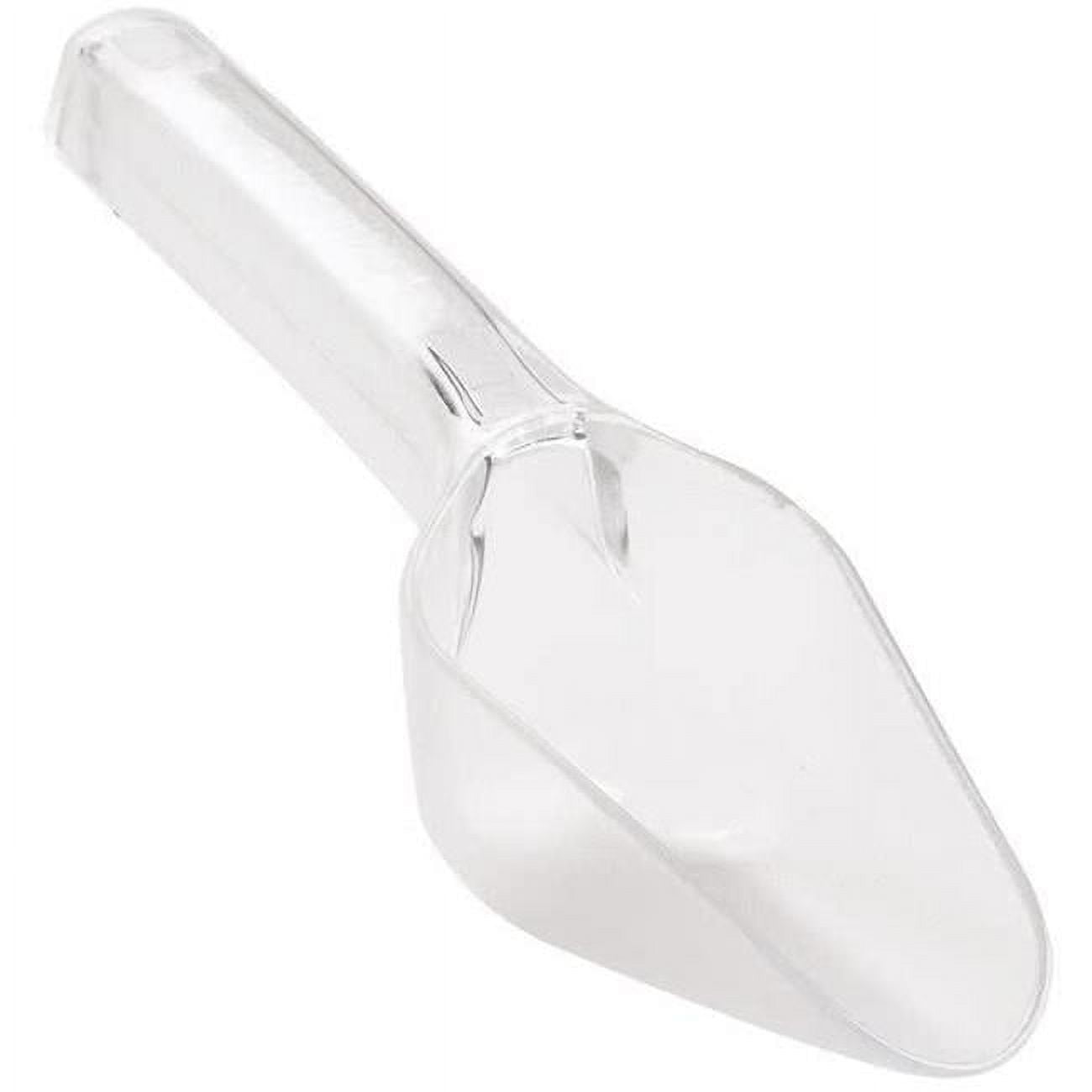 1029-3s 3 Oz Clear Classic Polycarbonate Scoop With Short Handle