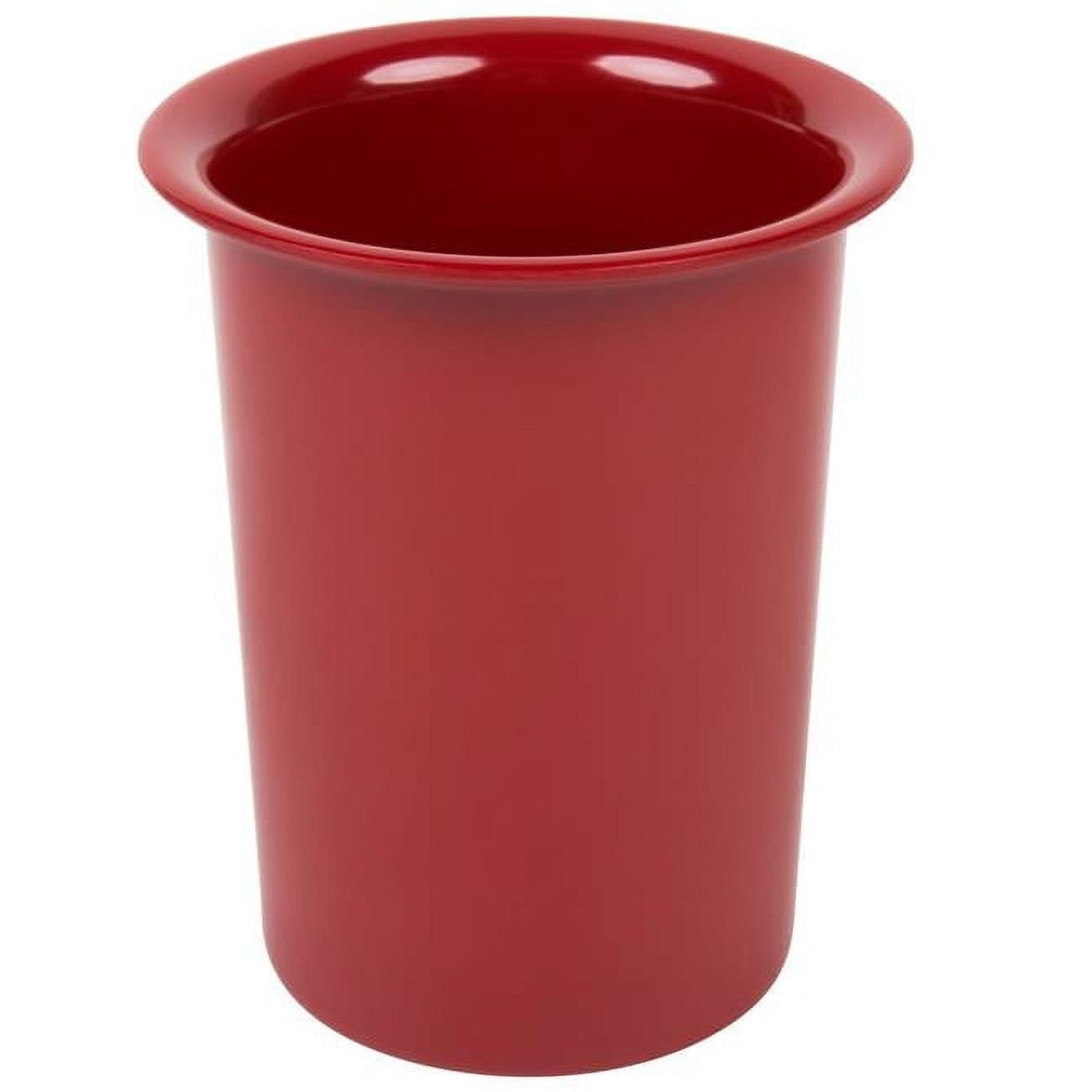 1017-64 Solid Cranberry Melamine Cylinder - 4.5 Dia. X 5.5 In.