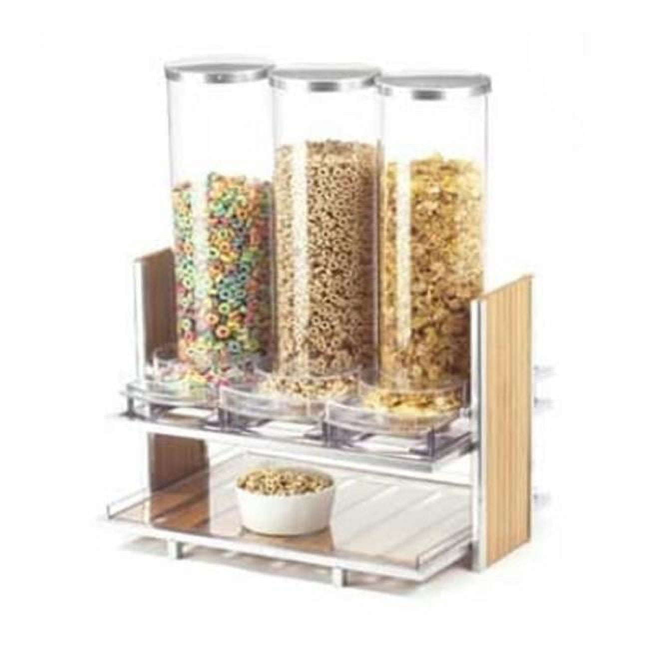 1499 Eco Modern Cereal Dispenser With Three 2.7 Ltr Bins - 18.25 X 13.25 X 24.5 In.