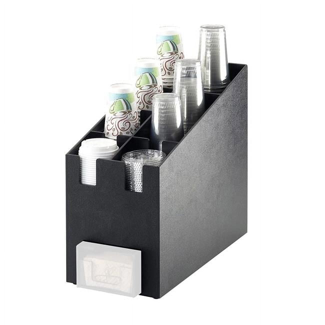 2045 Classic Cup & Lid Organizer With Java Jacket Dispenser Slot - 9.125 X 19.25 X 16.75 In.