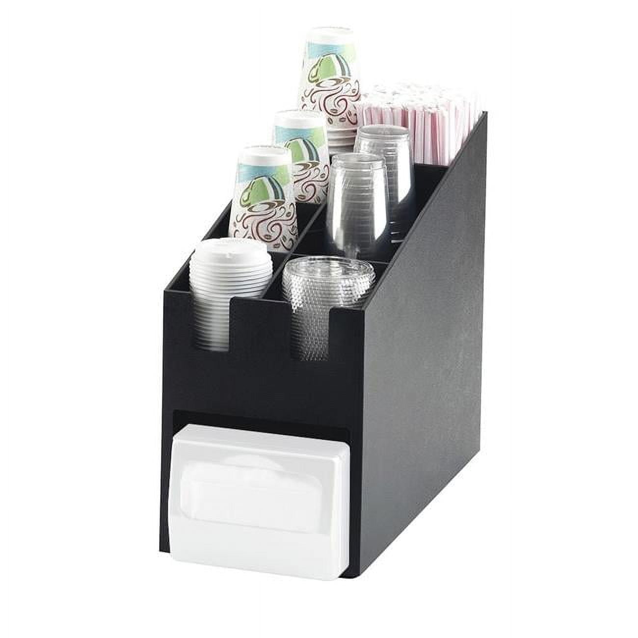 2046 Classic Cup, Lid & Straw Organizer With Napkin Dispenser Slot - 9.125 X 19.25 X 16.375 In.