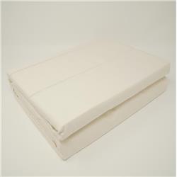 Ss400-8qi Ultra Luxurious Queen Bed Sheet - Ivory Buff