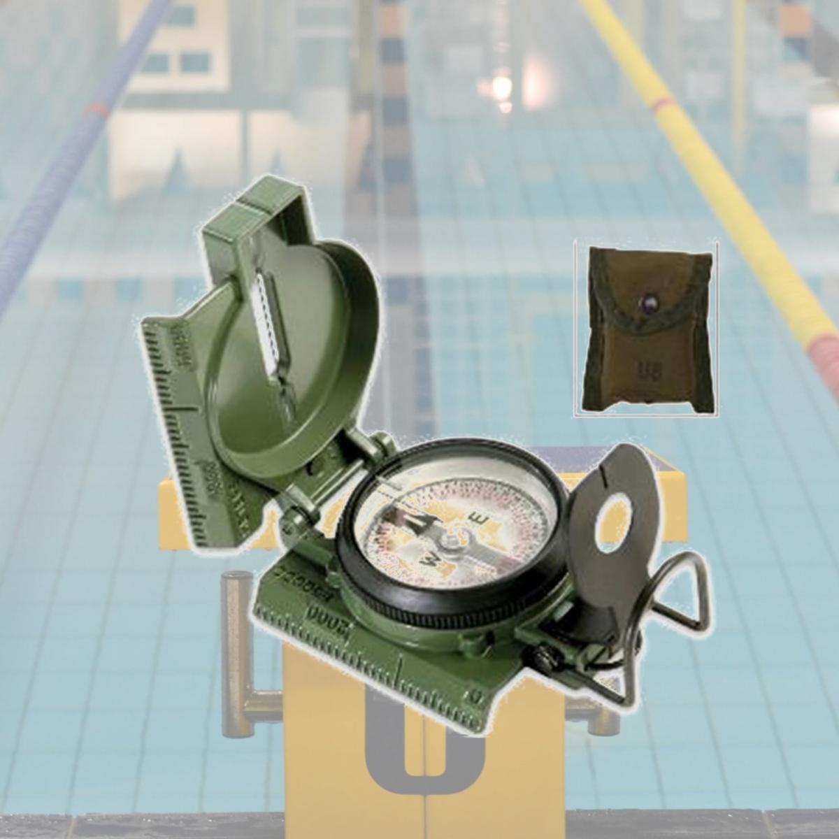 Picture of Cammenga 27CS Model 27 Military Phosphorescent Compass In Clamshell