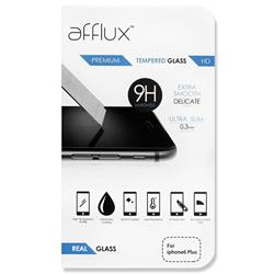 1540-n Afflux Premium Real Tempered Glass Screen Protector For Apple Iphone 6 Plus