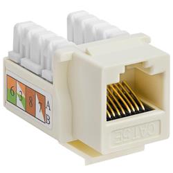 CMPLE 201-N Cat5e Punch Down Keystone Jack - Beige CMPLE 201-N Cat5e Punch Down Keystone Jack - Beige