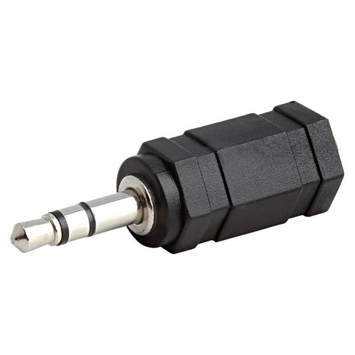 161-n 3.5 Mm Stereo Plug To 3.5 Mm Stereo Jack Adapter
