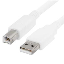 595-n Usb 2.0 A Male To B Male Cable - 3 Ft. - White