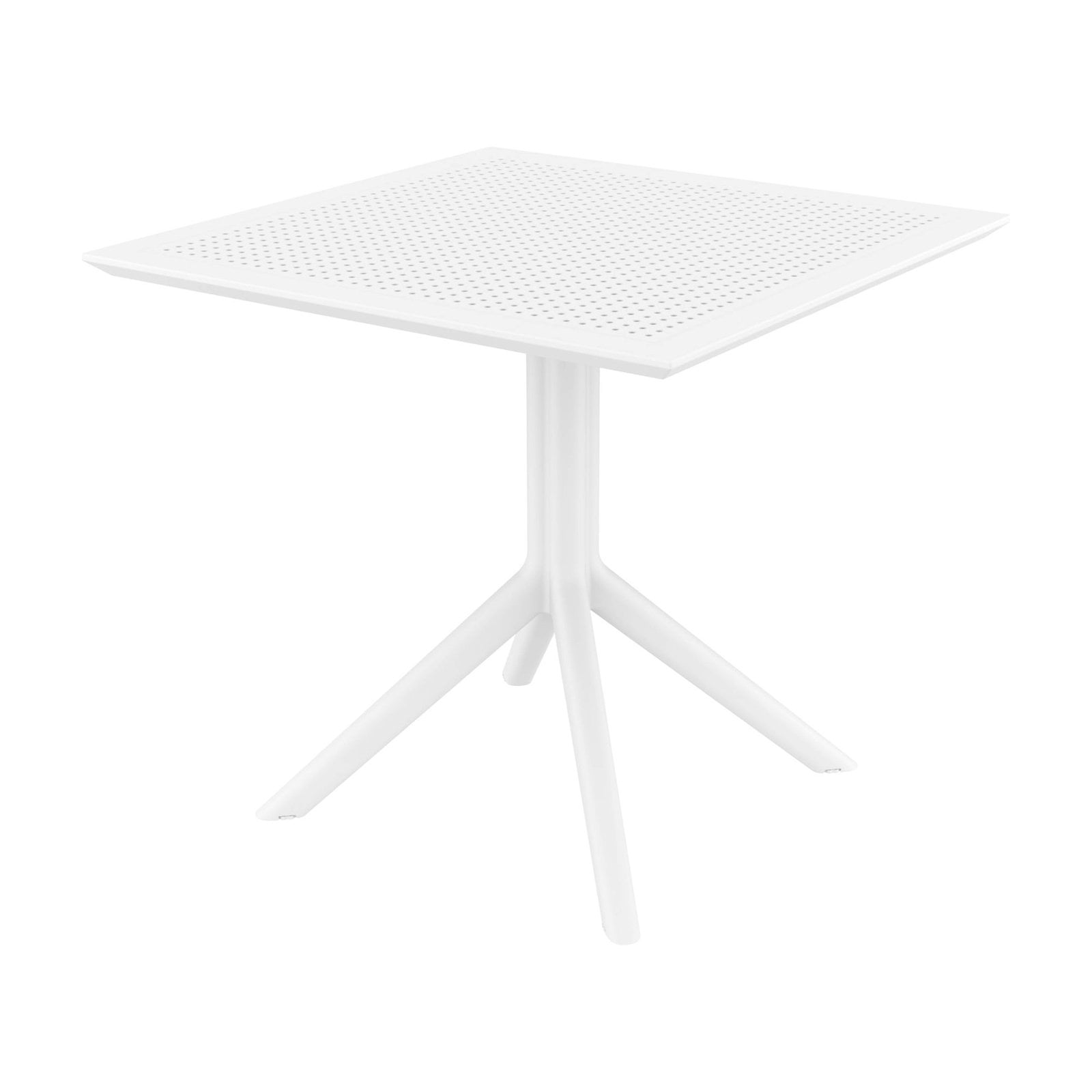 Isp106-whi 31 In. Sky Square Table, White