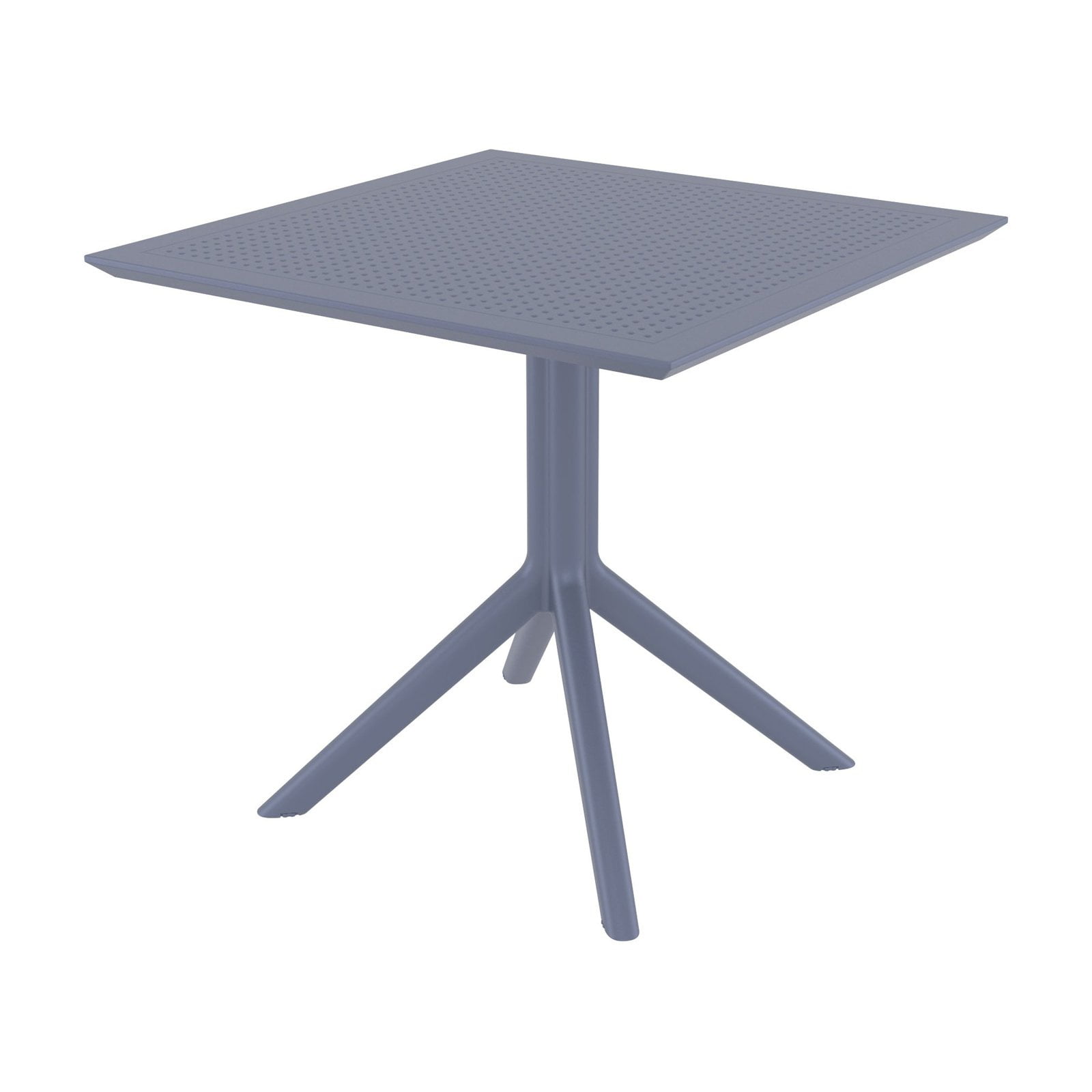 Isp106-dgr 31 In. Sky Square Table, Dark Gray
