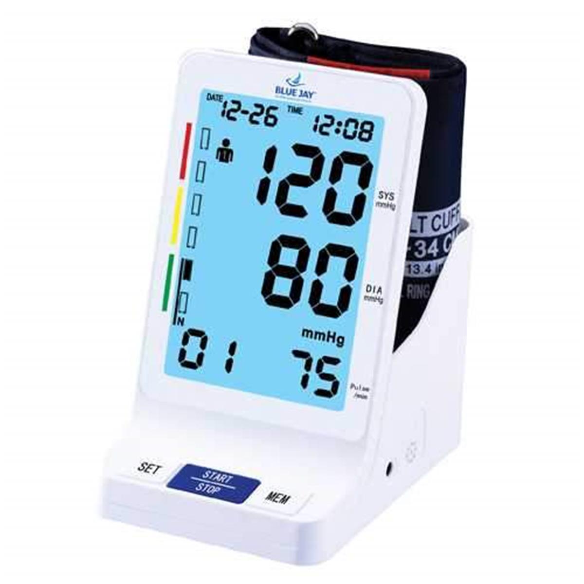 Bj120120 Perfect Measure Big Digit Talking Deluxe Blood Pressure Monitor